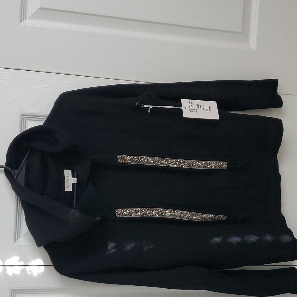 Bluoltre embellished sweater size M/L